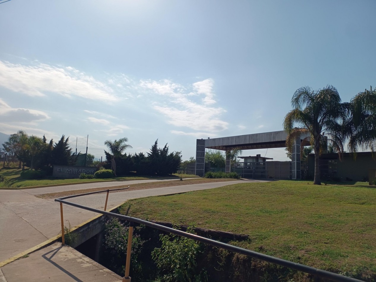 VENTA DE LOTE - COUNTRY EL MIRADOR